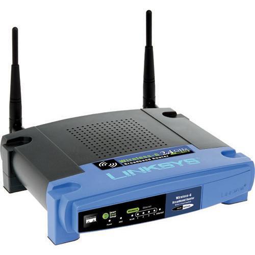 Linksys WRT54GL Wireless-G Broadband Router with Linux