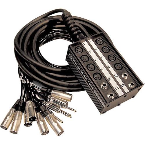 Pro Co Sound StageMaster Snake 12 Channel Stagebox to Fanout