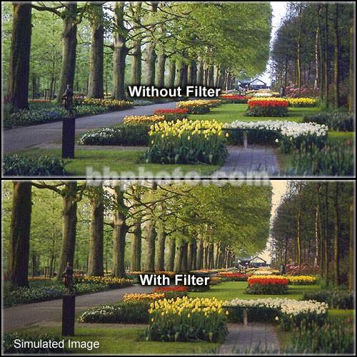 Tiffen 2 x 2" 1 Tangerine Hard-Edge Graduated Filter