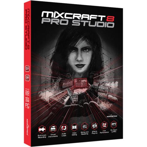 Acoustica Mixcraft 8 Pro Studio - Music Production Software
