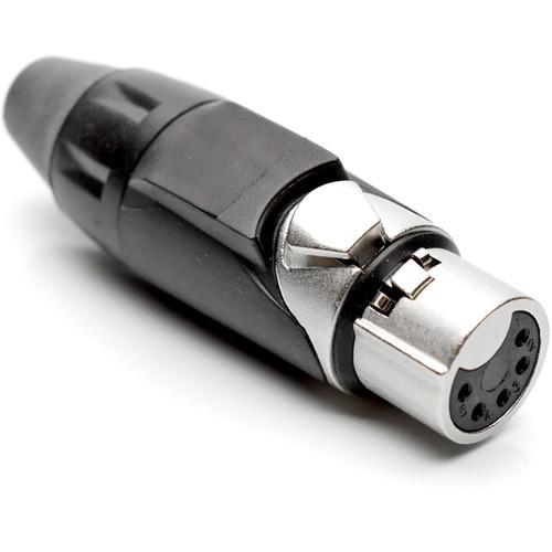 Amphenol AX Series 5-Pin XLRF Cable Connector with Marking Sleeve