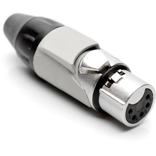 Amphenol AX Series 5-Pin XLRF Cable Connector with Marking Sleeve