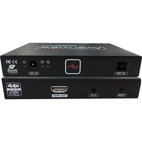 Avenview HDMI over Fiber Optic Cable Extender Set with IR Support