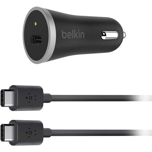 Belkin USB Type-C Car Charger with USB Type-C Cable