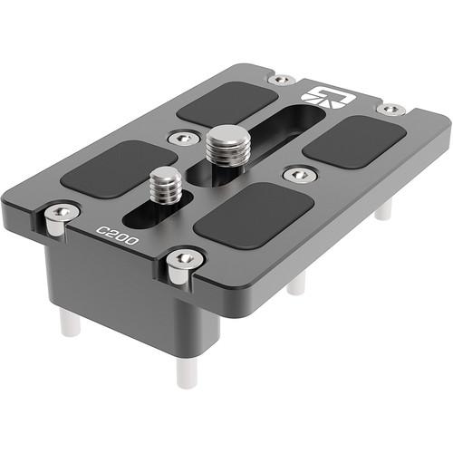 Bright Tangerine Canon C200 C700 Riser for Left Field 15mm LWS Baseplate