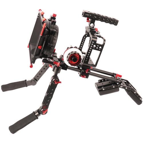 CAME-TV Protective Cage Kit with Handgrip and Shoulder Support for Canon 5D