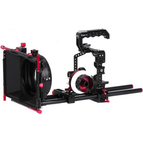 CAME-TV Protective Cage Plus for Panasonic GH5 with Matte Box and Follow Focus