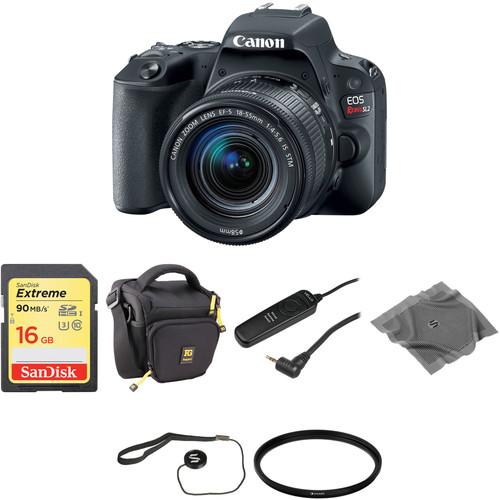 Canon EOS Rebel SL2 DSLR Camera with 18-55mm Lens Basic Kit