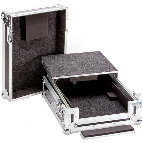 DeeJay LED 12" DJ Mixer Case with Laptop Shelf