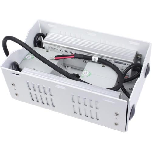 Dotworkz 12V Outdoor Power Pack and Pole-Mount Kit for Select COOLDOME Camera Enclosures and Xero NVR