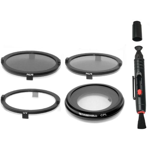 Freewell UV CPL ND 4-Filter Kit for Yuneec CGO3 Gimbal Cameras