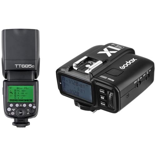 Godox TT685F Thinklite TTL Flash with X1T-F Trigger Kit for Fujifilm Cameras