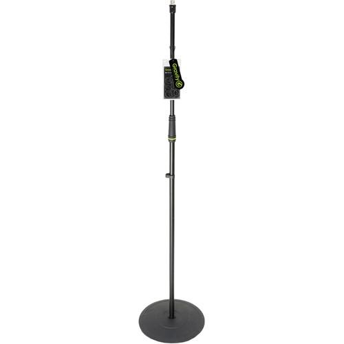 Gravity Stands Microphone Stand with Round Base