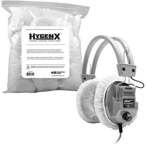 HamiltonBuhl 4.5" Disposable Ear Cushion Covers for Over-Ear Headphones & Headsets