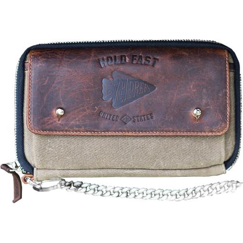 HoldFast Gear Explorer American Bison Leather Wallet