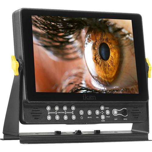ikan VX9W-S 9" 3G-SDI HDMI Field Monitor with Scopes and L-Series Battery Plate