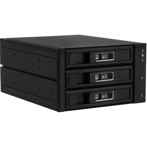 Kingwin KM Series Aluminum SATA Mobile Rack for 3x 3.5" HDDs 2.5" SSDs