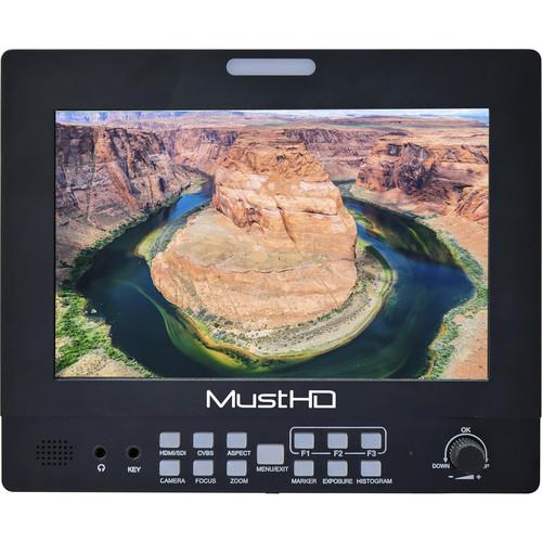 MustHD Hyper-Brite 1920 x 1200 7" HDMI Field Monitor