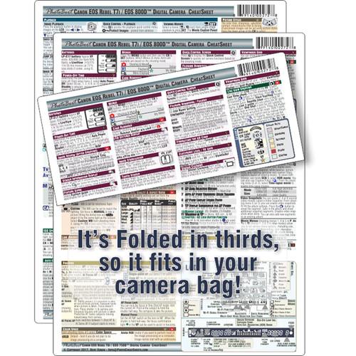 PhotoBert Cheat Sheet for Canon EOS Rebel T7i 800D