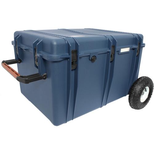 Porta Brace Trunk-Style Hard Case with Off-Road Wheels