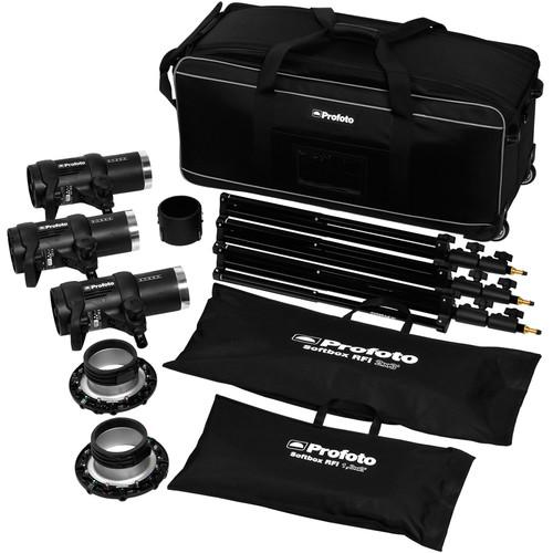 Profoto D1 Air 500 500 1000 3-Light Studio Kit