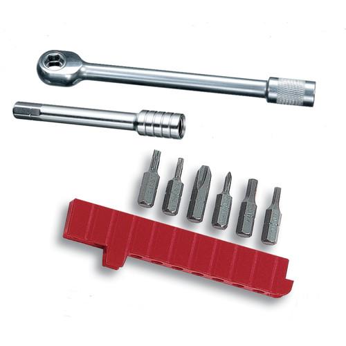 Victorinox Replacement Ratchet with Bit Case & 5 Bits for SwissTool Spirit