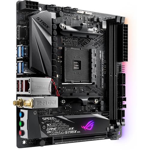 ASUS Republic of Gamers Strix X470-I Gaming AM4 Mini-ITX Motherboard