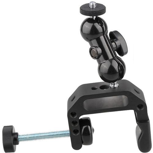 CAMVATE C-Clamp Desktop Mount with 1 4"-20 Ball Head for DSLR or LED Light