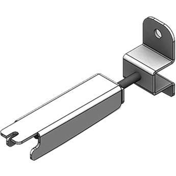 Da-Lite Whiteboard Mount Corner Support for IDEA Screens over 46" High