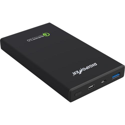DigiPower Re-Fuel Powercharge 10,000mAh USB Type-C