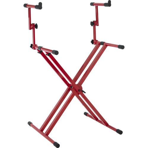 Gator Cases Frameworks Deluxe 2-Tier X-Style Keyboard Stand
