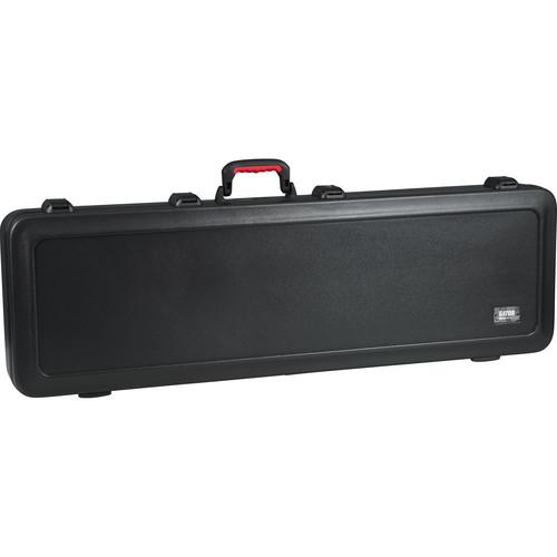 Gator Cases GTSA-GTRBASS-LED TSA Series ATA Molded Case with Built-In LED Light for Electric Bass Guitars