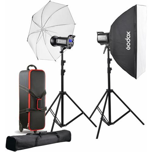 Godox QT400II 2-Light Studio Flash Kit