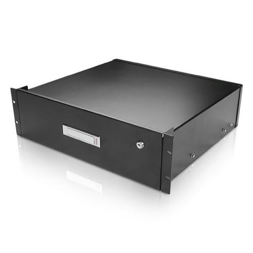 iStarUSA WA-DWR3UB - 3 RU Sliding Drawer with Key Lock