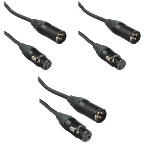 Kopul Premium Performance 3000 Series XLR M to XLR F Microphone Cable Kit