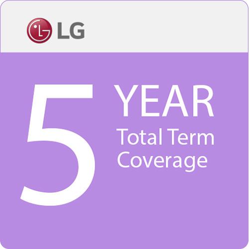 LG 5-Year Total Term Coverage with 24-Hour Quick Swap Service for 43" Small-Format Displays