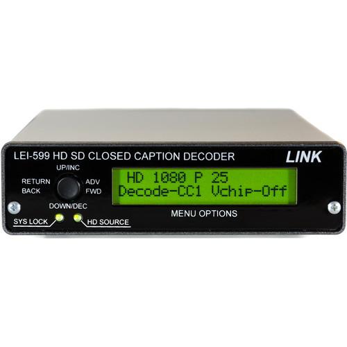 Link Electronics HD SD Closed Caption