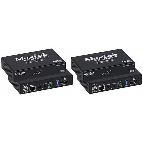 MuxLab 4K HDBaseT HDMI RS-232 Extender Kit