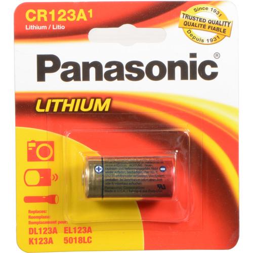 Panasonic CR123A Lithium Battery