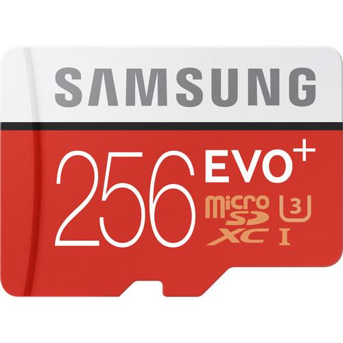 Samsung 256GB EVO microSDXC Memory Card with SD Adapter