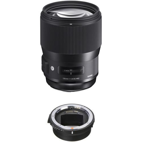 Sigma 135mm f 1.8 DG HSM Art Lens with MC-11 Mount Converter Lens Adapter Kit for Sony E