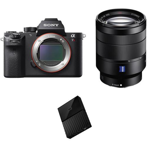 Sony Alpha a7R II Mirrorless Digital Camera with 24-70mm f 4 Lens and Storage Kit