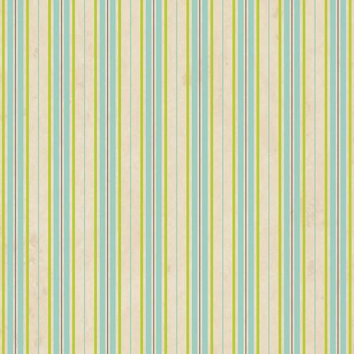 Westcott Striped Wallpaper Art Canvas Backdrop with Hook-and-Loop Attachment
