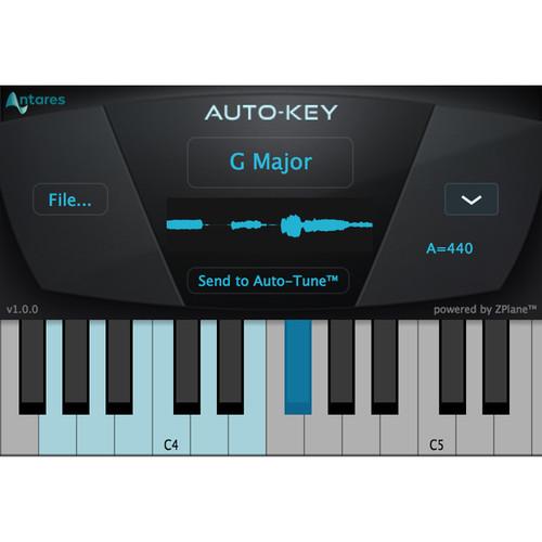 Antares Audio Technologies Auto-Key - Software for Automatic Key and Scale Detection, Antares, Audio, Technologies, Auto-Key, Software, Automatic, Key, Scale, Detection