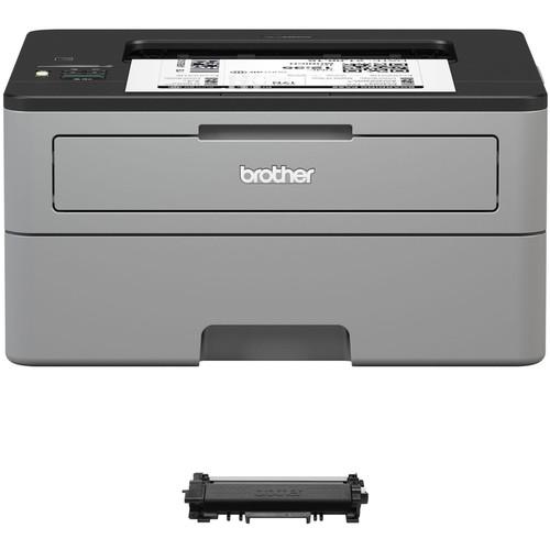 Brother HL-L2350DW Monochrome Laser Printer with TN760 High Yield Black Toner Kit