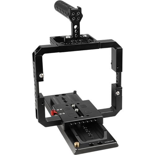 CAMVATE Full Frame Cage Rig with ARRI Sliding Dovetail Plate for RED DSMC2 Cameras