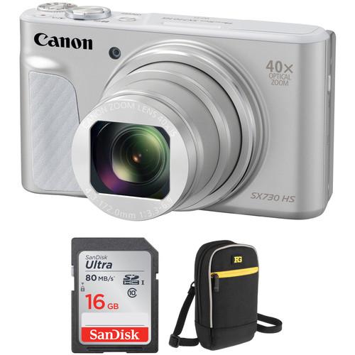 Canon PowerShot SX730 HS Digital Camera with Free Accessory Kit