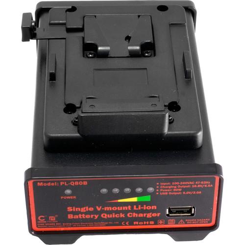 CINEGEARS Single V-Mount Battery Quick Charger
