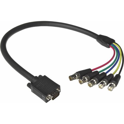 Comprehensive VGA 15-pin Male to 5-BNC Female - Adapter - 2