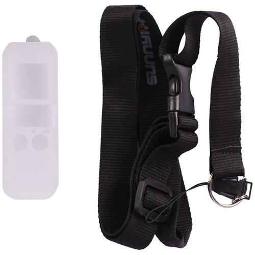 DigitalFoto Solution Limited Silicone Case With Lanyard Neck Strap For DJI Osmo Pocket